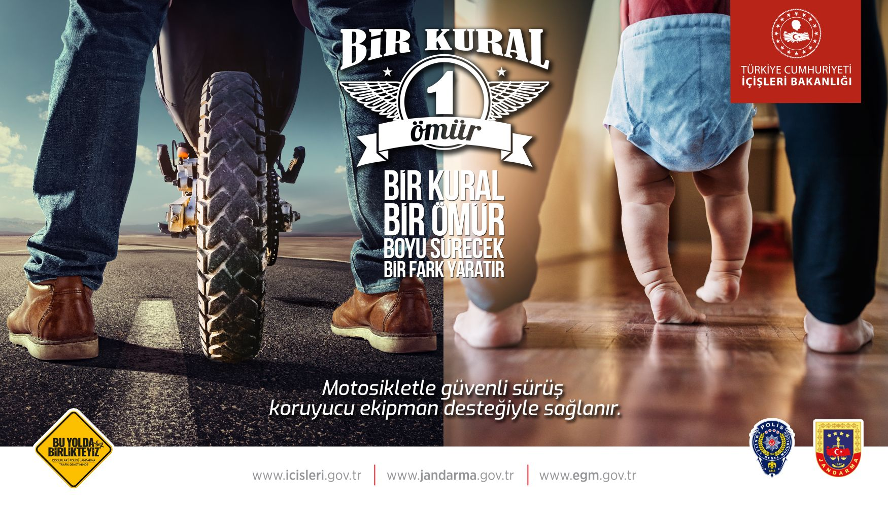 “Bir Kural Bir Ömür” Trafik Güvenliği Kampanyasıyla Yaşamlar Korunuyor